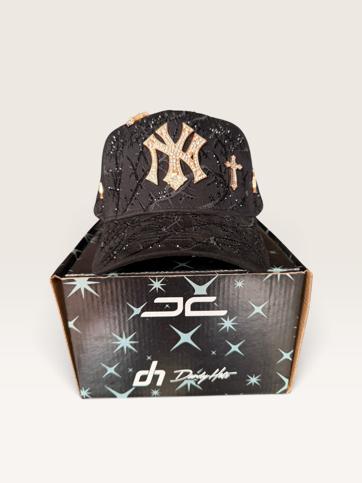 AB HATS NY THORNED 24K ROSE GOLD