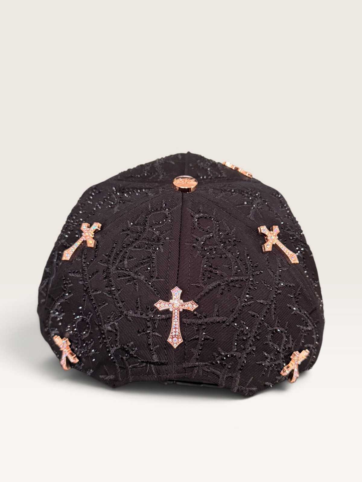 AB Hats LA Thorned Pink Gold
