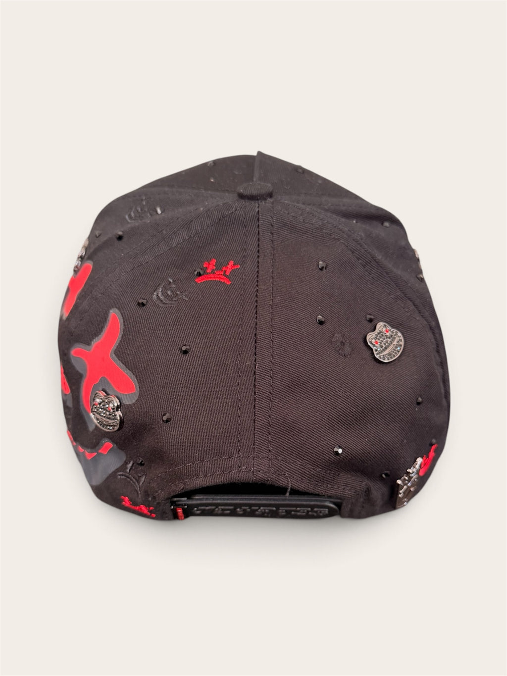 GORRA MZ HATS RICO O MUERTO BLACK/RED