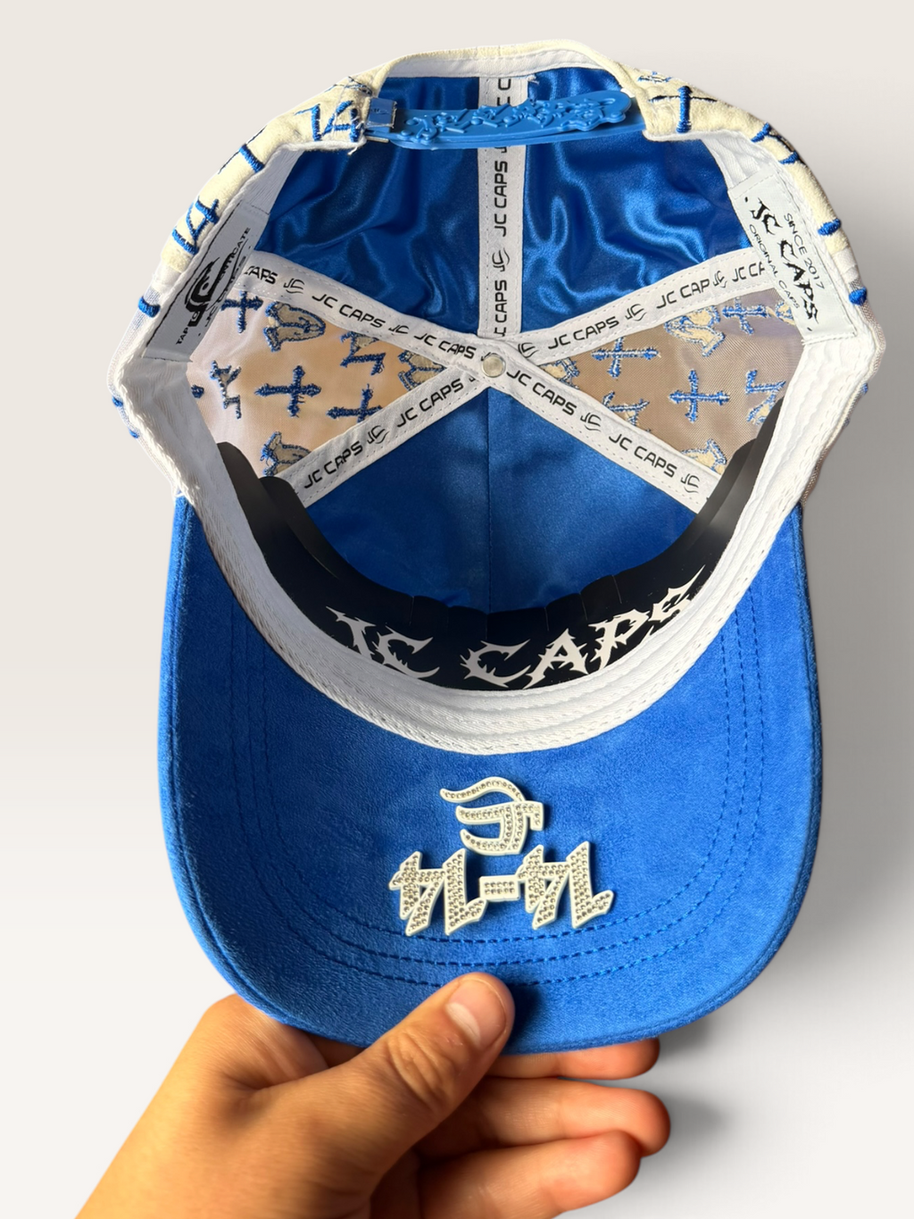 JC CAPS ÉXODO 14:14 AZUL