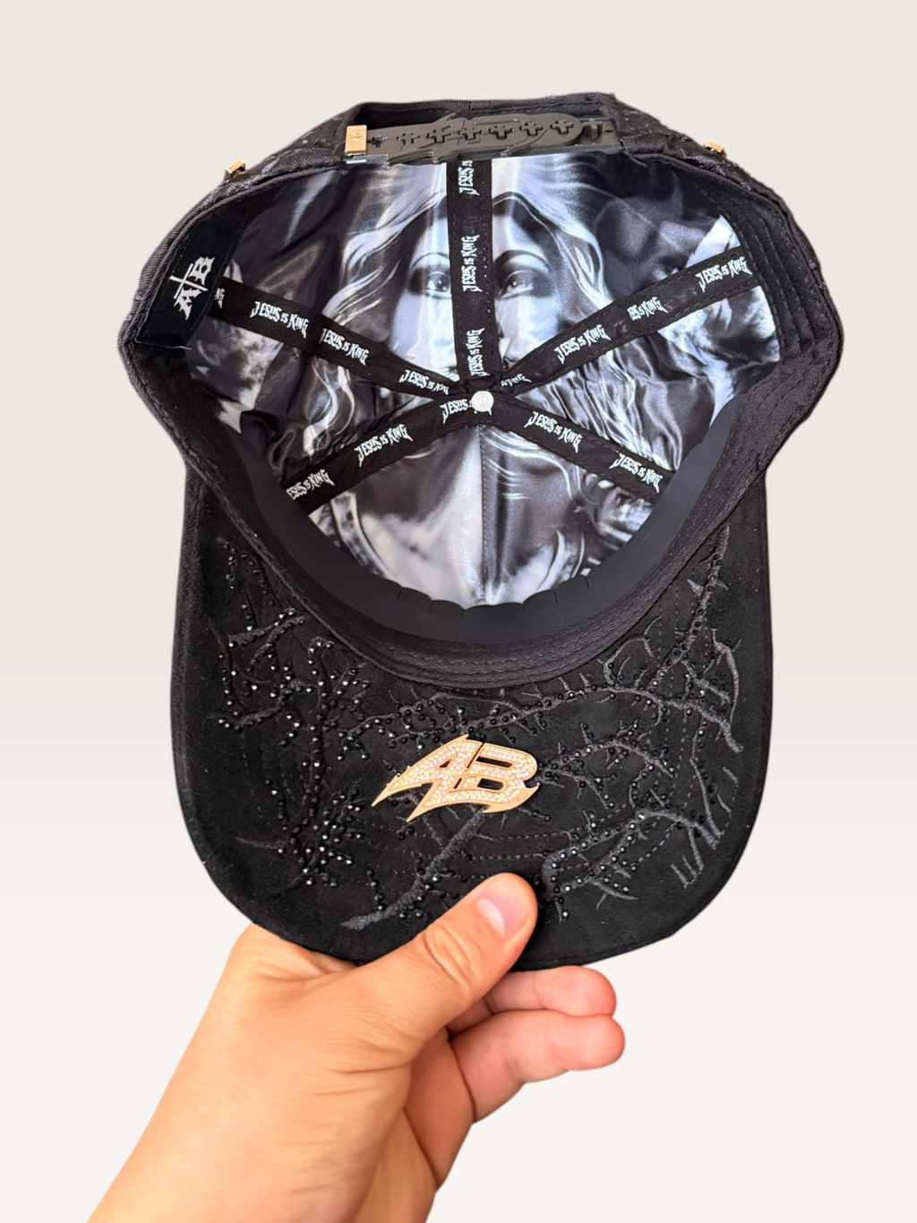 AB Hats LA Thorned Pink Gold