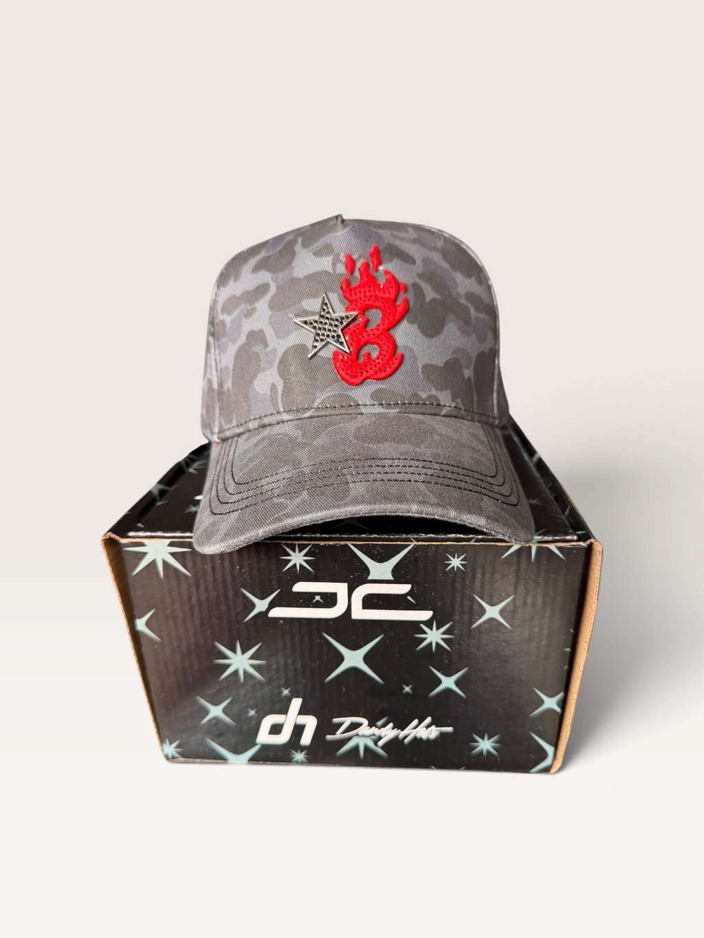 Barbas Hats B-Star Red Camo